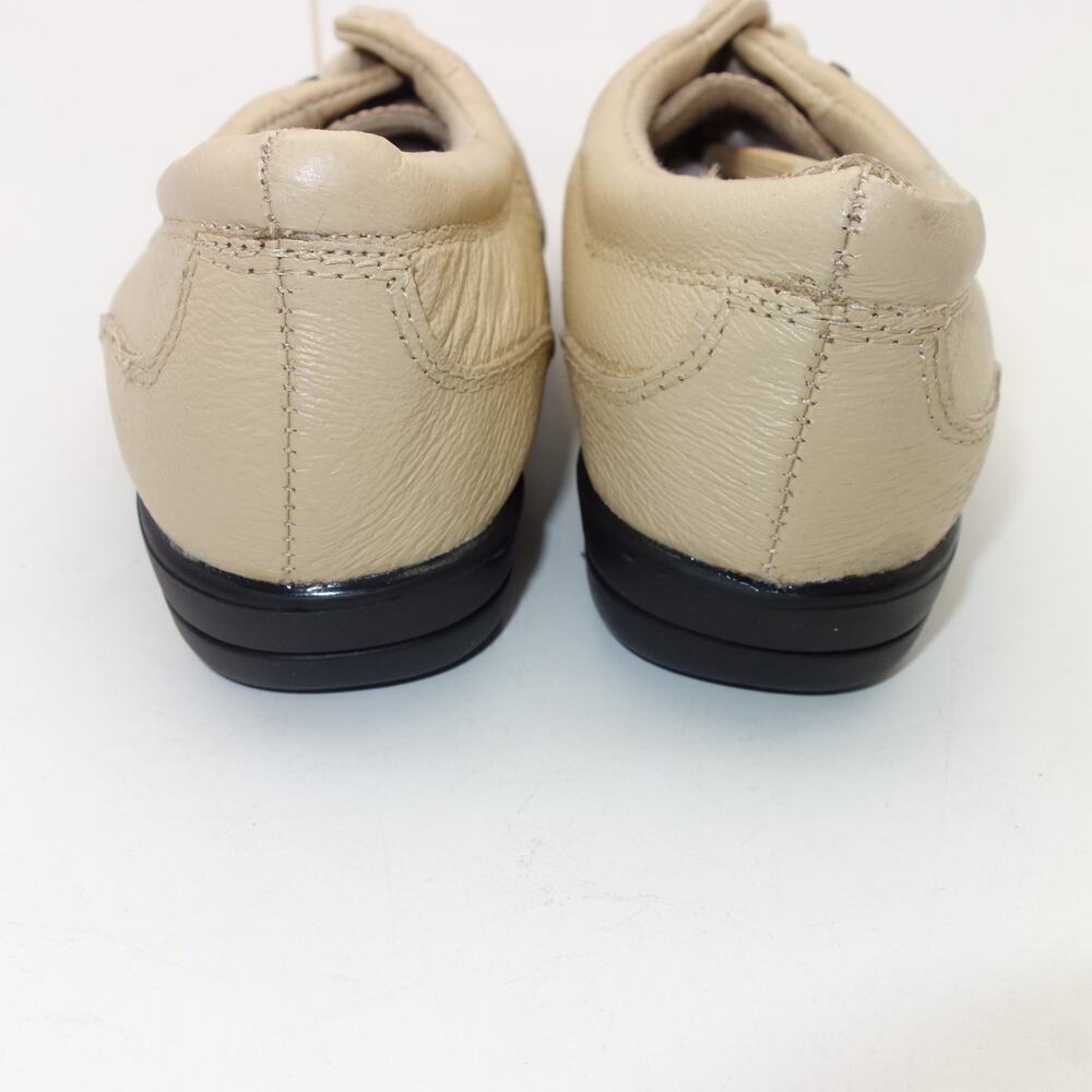 NEW Dr. Scholl's Lace Up Oxford Air Pillow Insole Leather Shoes Tan Women's 6.5 - Picture 6 of 7